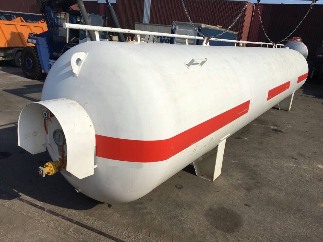 LPG storage tank ready for installation